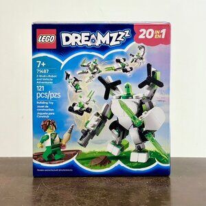 Lego 71487 Dreamzzz Z-Blob's Robot and Vehicle Adventures NIB New in Hand